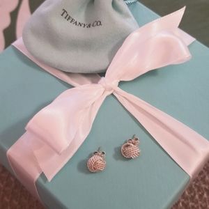 Tiffany & Company twisted knot earrings